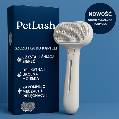 Parowa Szczotka do Sierści Psa i Kota PetLush™